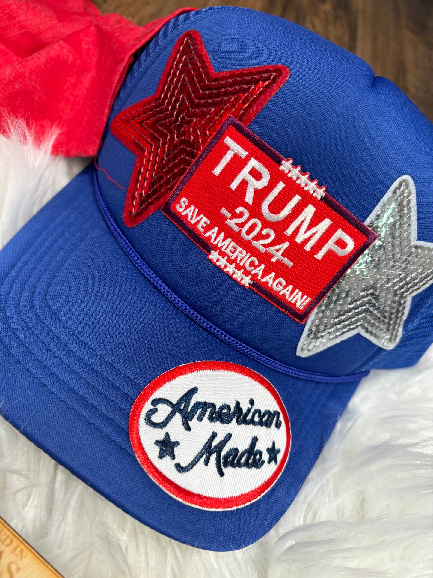 Fourth of July trucker hats!