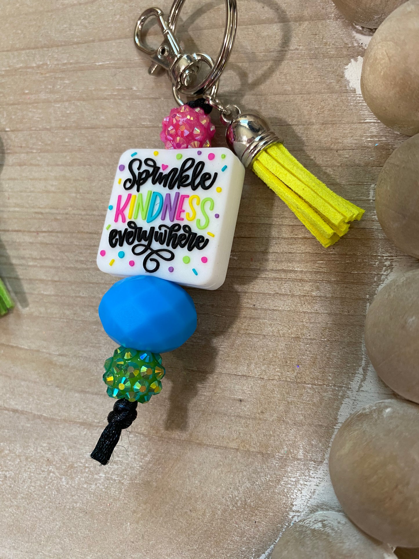 Beaded keychains