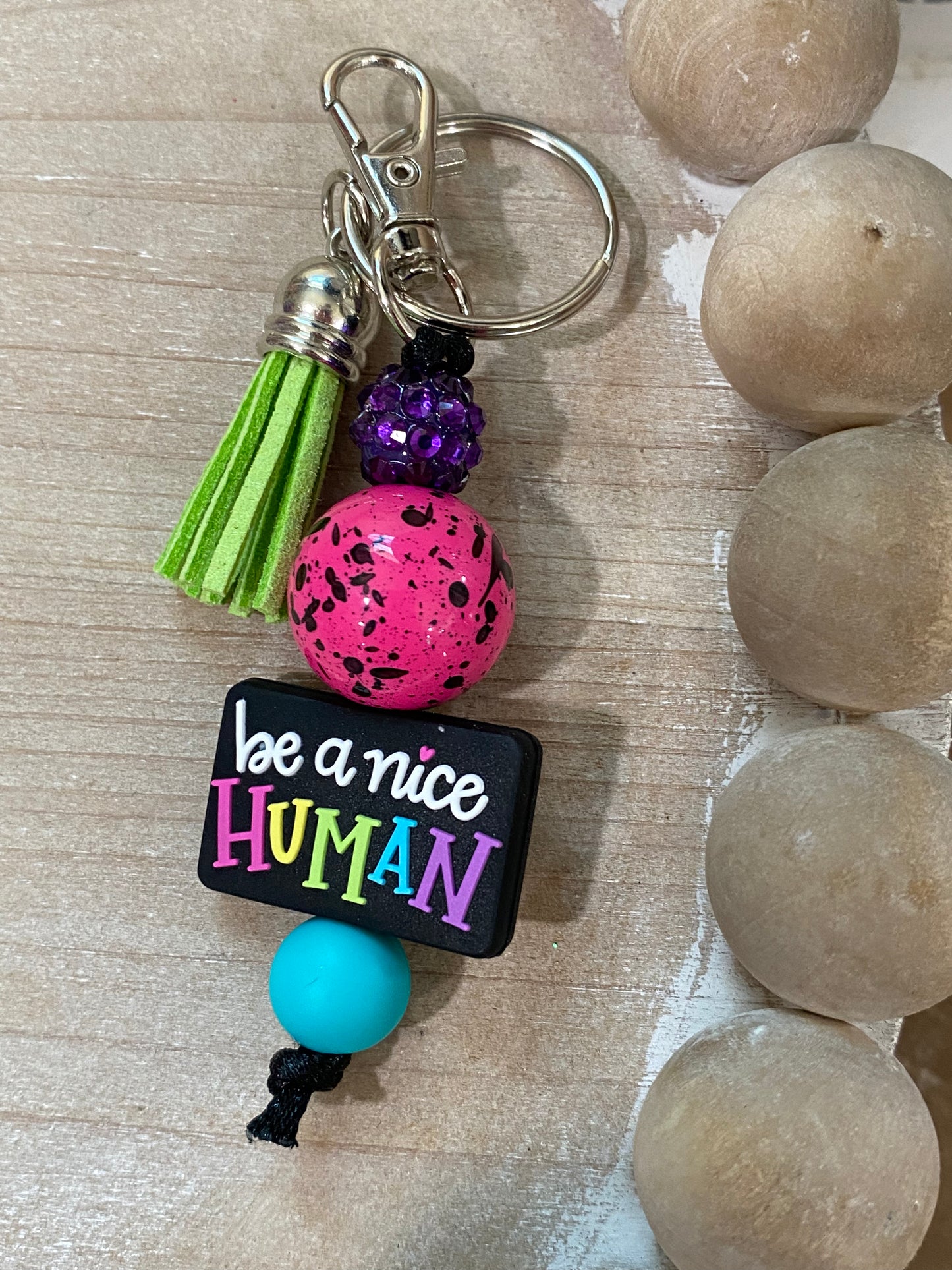 Beaded keychains