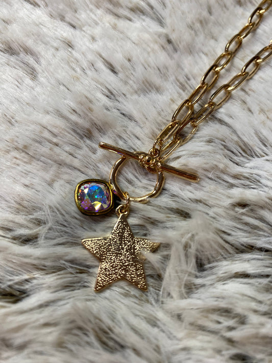 Gold Star Necklace