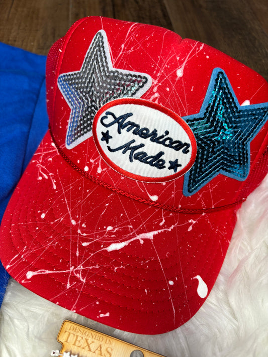 Fourth of July trucker hats!