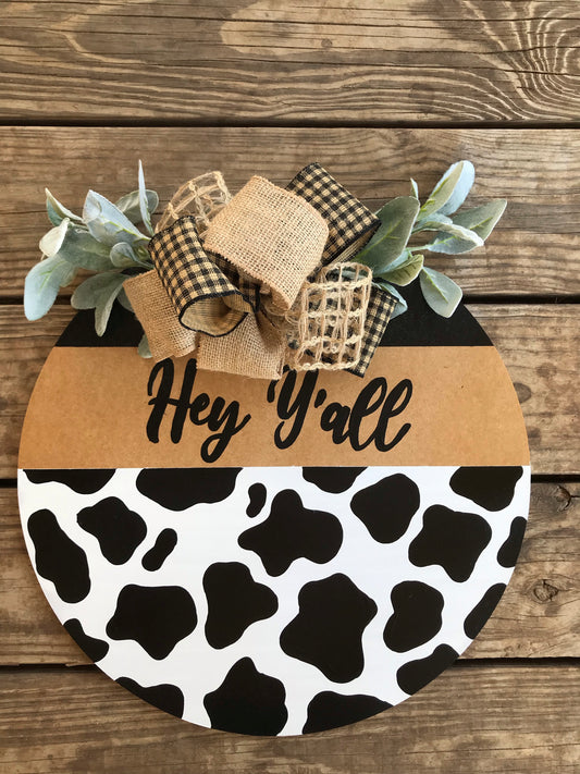 Cow Door Hanger